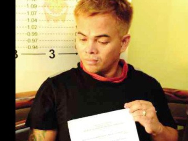 Rolando ‘Kerwin’ Espinosa (pictured) the fugitive son of a provincial mayor, has been told to ‘surrender or die’.