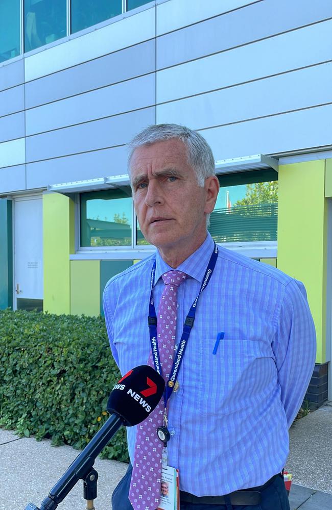 Mackay Base Hospital chief medical officer Dr Charles Pain said they were considering 