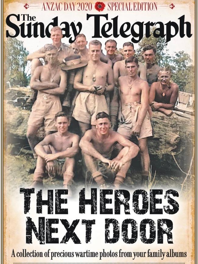 The Sunday Telegraph’s Anzac 2020 special edition.