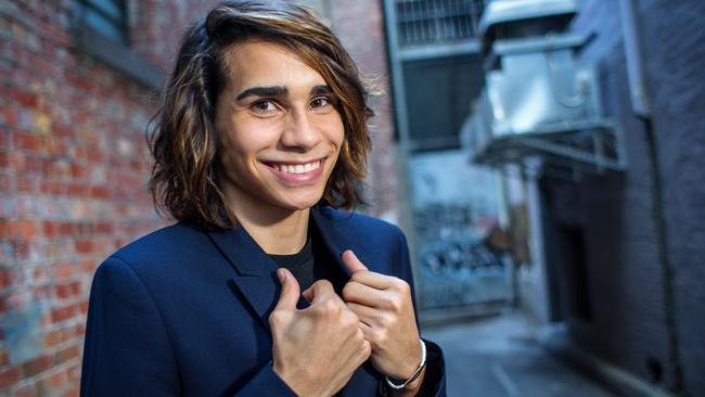 Isaiah Firebrace will represent Australia in Eurovision later this year. Picture: Mark Stewart