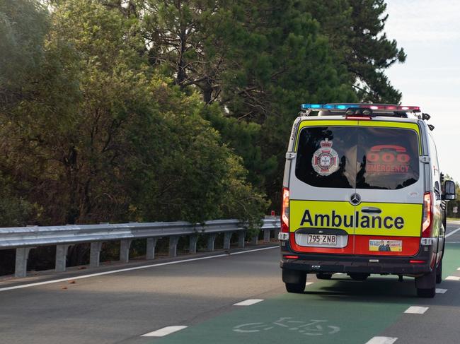 Generic Queensland ambulance