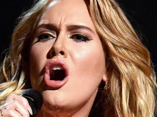 LOS ANGELES, CA - FEBRUARY 12: Singer Adele performs onstgage during The 59th GRAMMY Awards at STAPLES Center on February 12, 2017 in Los Angeles, California. (Photo by Lester Cohen/Getty Images for NARAS)