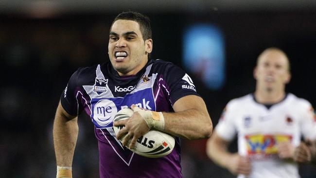 Mitchell’s comparison with Greg Inglis grows stronger every game. (Photo by Robert Cianflone/Getty Images)