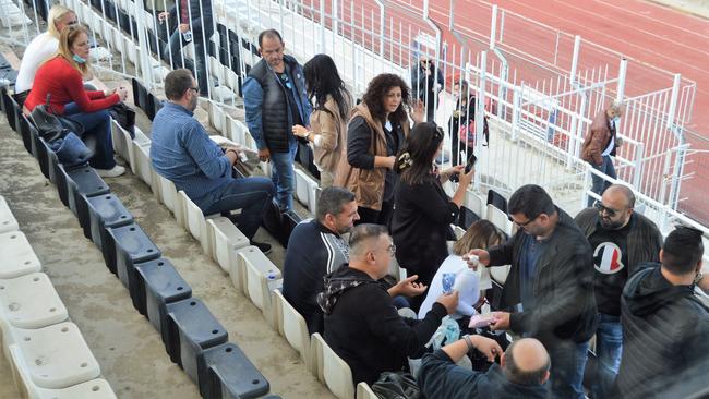 Forum figure and Xanthi FC owner Bill Papas attended his team's game in the Greek city of Pierikos over the weekend.