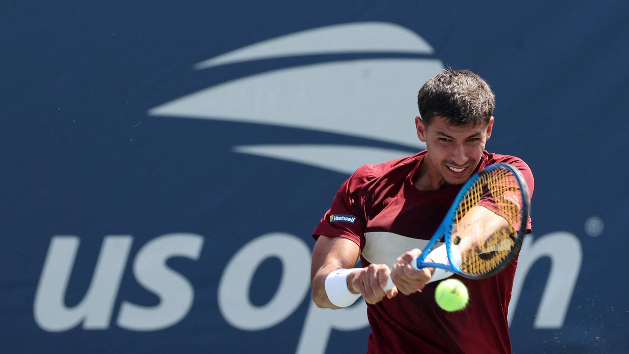 Popyrin was unstoppable. Sarah Stier/Getty Images/AFP