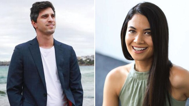 Nick Molnar and Melanie Perkins. Source: The Australian