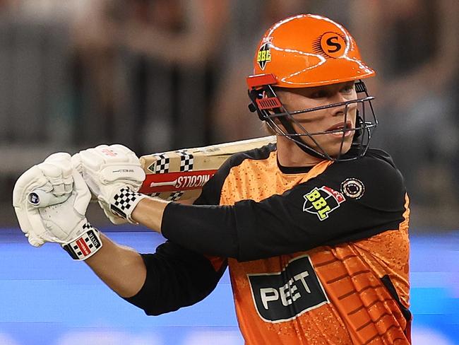 Cooper Connolly steered the Scorchers to victory. Picture: Getty Images