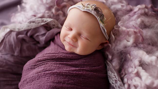 Charlotte Geary was voted Clarence's cutest baby for 2021. Photo: Stephanie Flay Photography