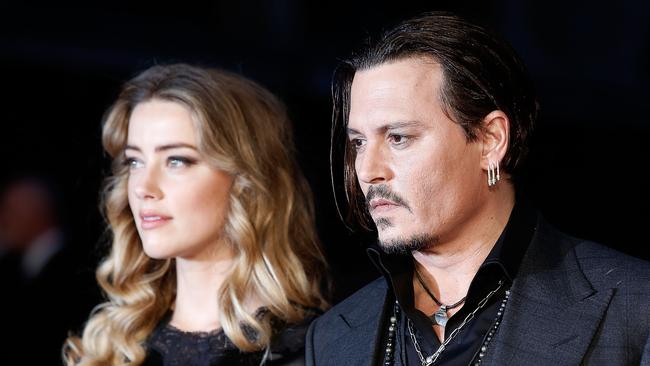 Amber Heard and Johnny Depp married in 2015.