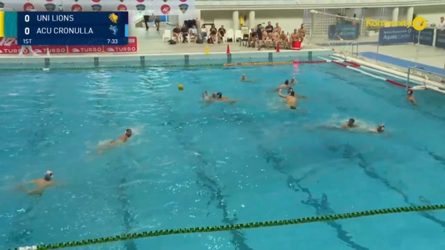 Replay: Sydney Uni Lions v ACU Cronulla Sharks (Men's Qualifying Final)  - Australian Water Polo League qualifying and semi finals