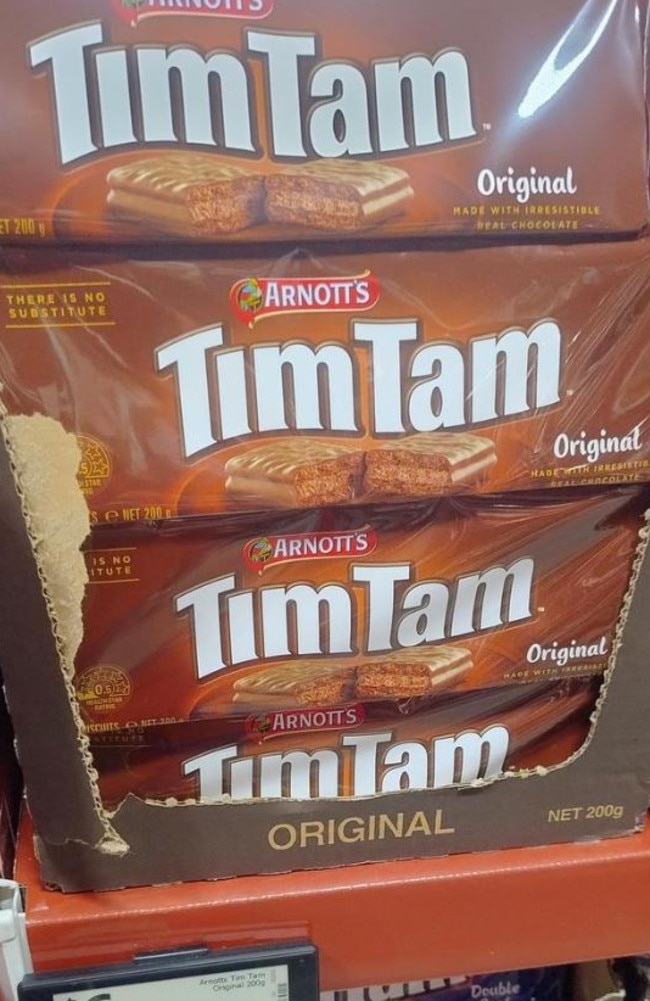 Tim Tams are currently $6 in Australia. Picture: Reddit.