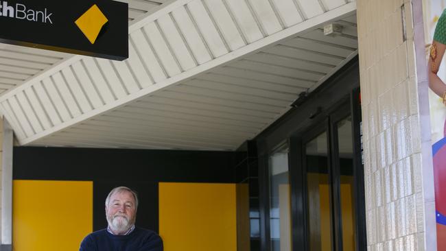 Former Cumberland Mayor Greg Cummings was outraged when the Commonwealth Bank failed to inform the council of its closure. Picture: Tim Pascoe