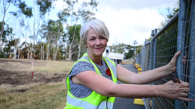 Margaret Strelow ready to tear down the fences as Kershaw Gardens comes one step closer to revitalisation Photo Trinette Stevens / Morning Bulletin