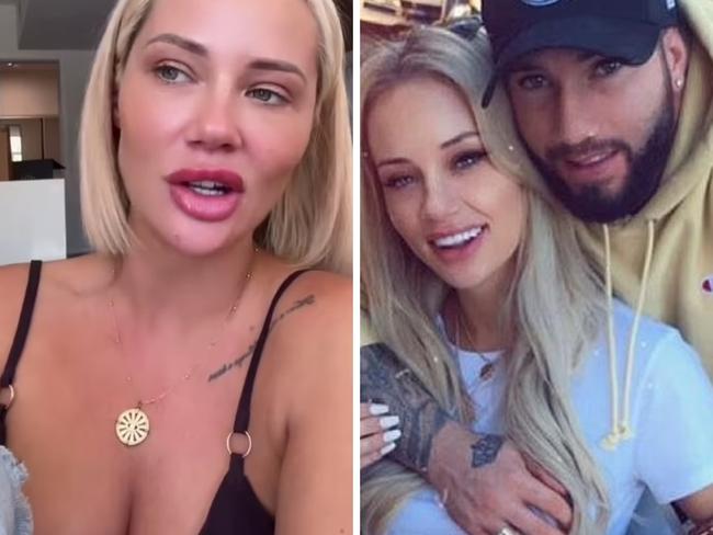 The former MAFS star used to date the late underworld figure.