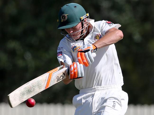 Labuschagne batting for Redlands in 2014. Picture Mike Batterham