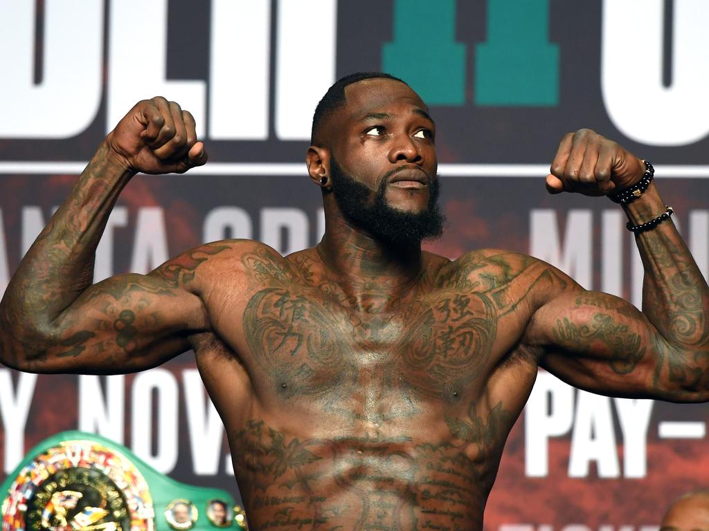 Deontay Wilder unveils bulked up body transformation ahead of