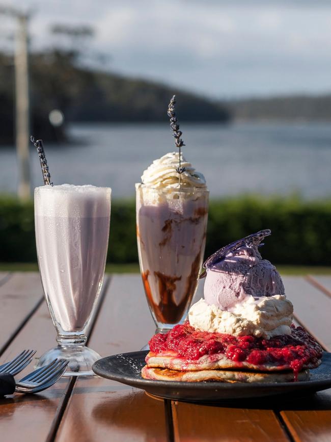 Summer treats at Port Arthur Lavender. Picture: Tourism Australia