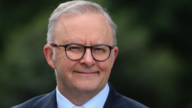 Anthony Albanese will tell voters that building Australia’s future is about training Australians for the future. Picture: NewsWire/ Gaye Gerard