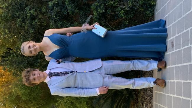 Roma State College formal. Pic: Lachlan Berlin