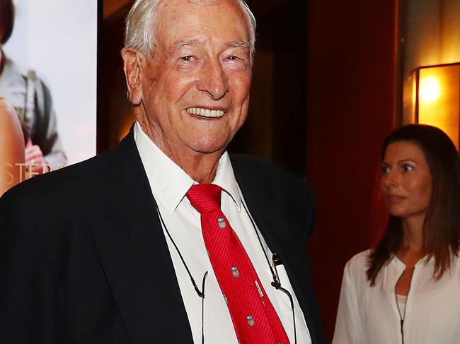 8/12/16: Ten Network AGM at the Four Seasons hotel in Sydney. WIN owner Bruce Gordon arrives for today's AGM. John Feder/The Australian.