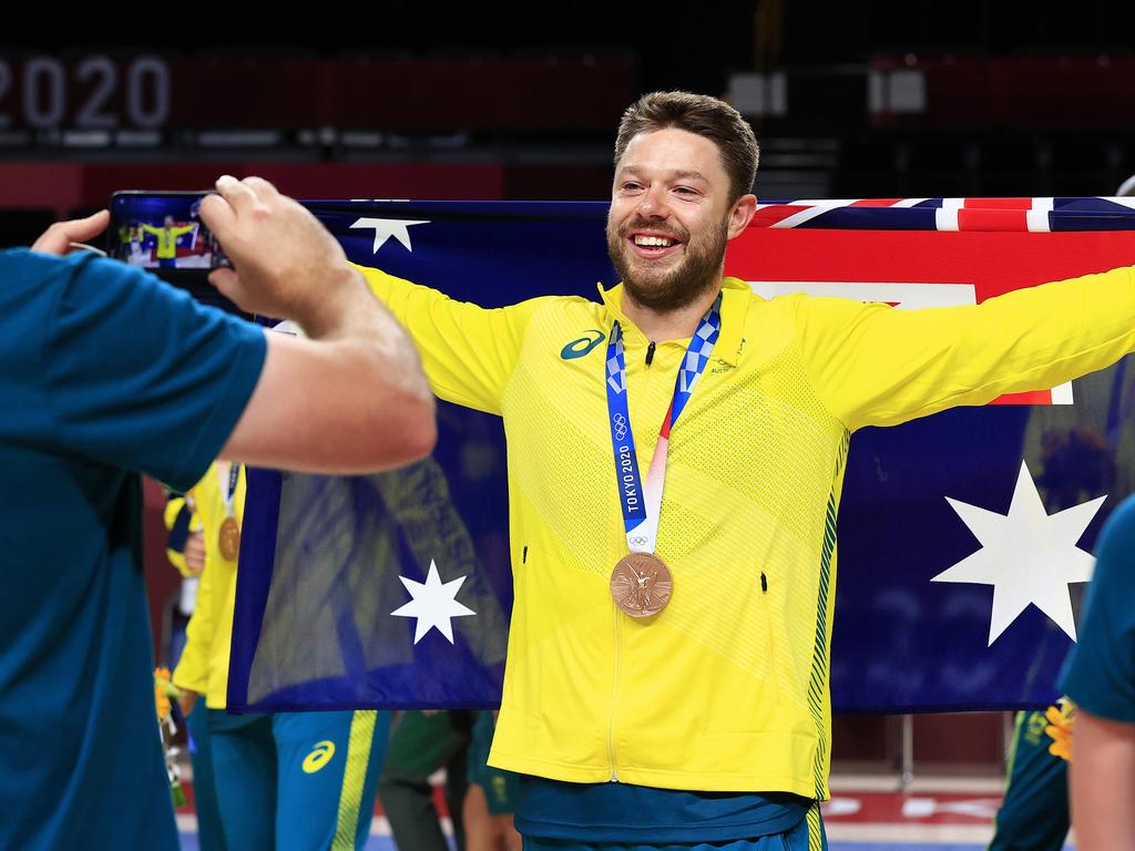 Despite missing out on World Cup selection, Brian Goorjian says Matthew Dellavedova’s stellar international career isn’t over. Picture: Adam Head