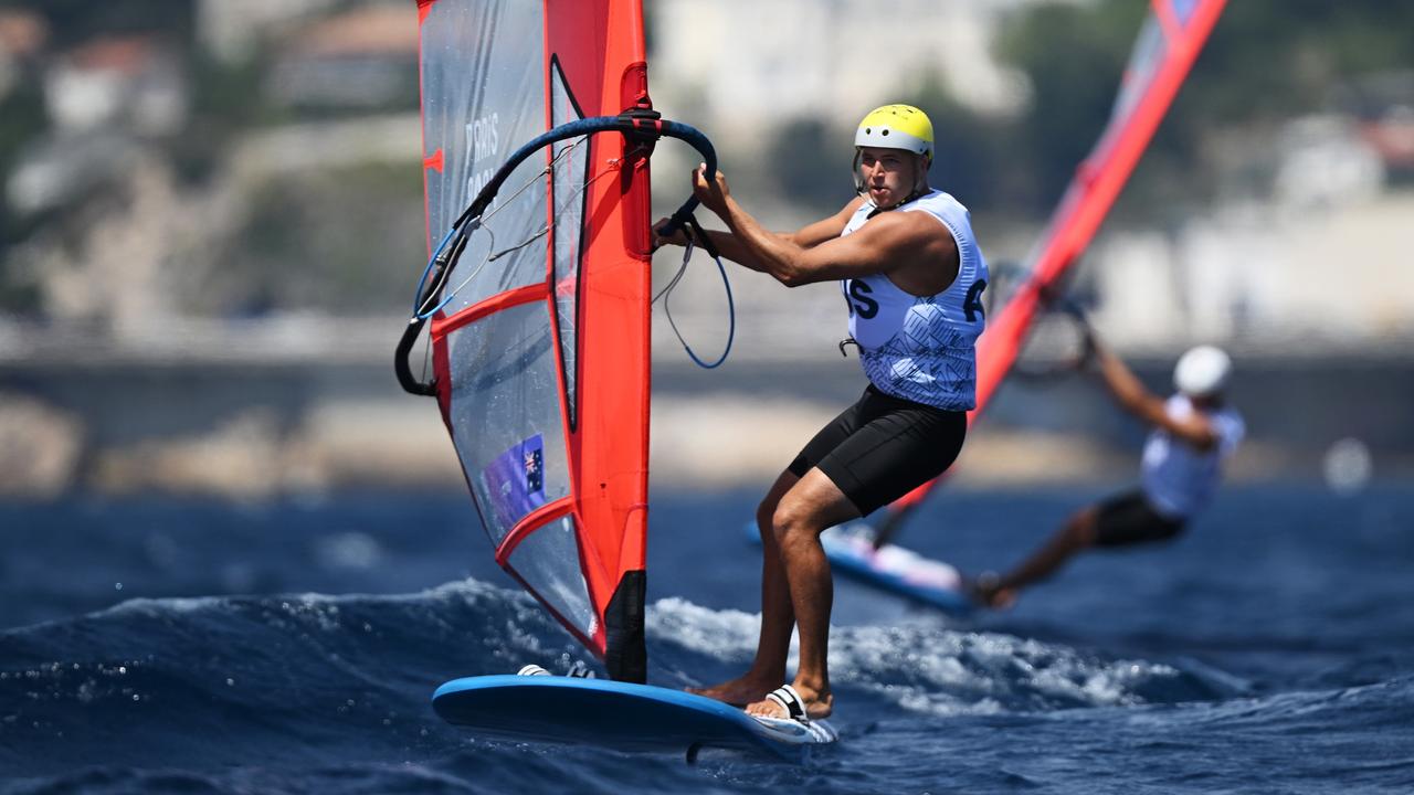 Grae Morris is now on track for our first sailing medal.