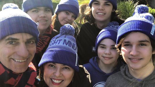 Jane Kennedy and her family.