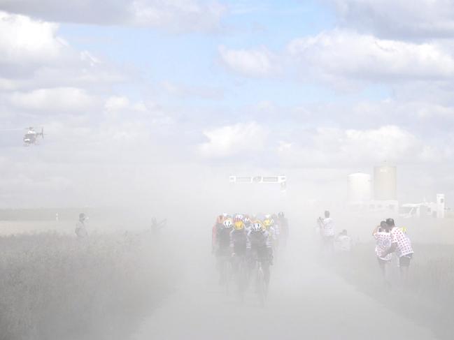 The first week of the Tour has been spectacular, from dusty gravel stages to mountain finishes. Picture: Getty