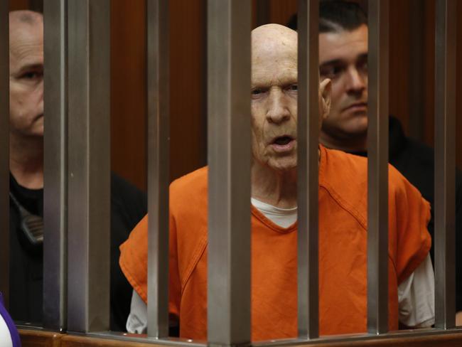 Joseph James DeAngelo during a court appearance in March. Picture: AP