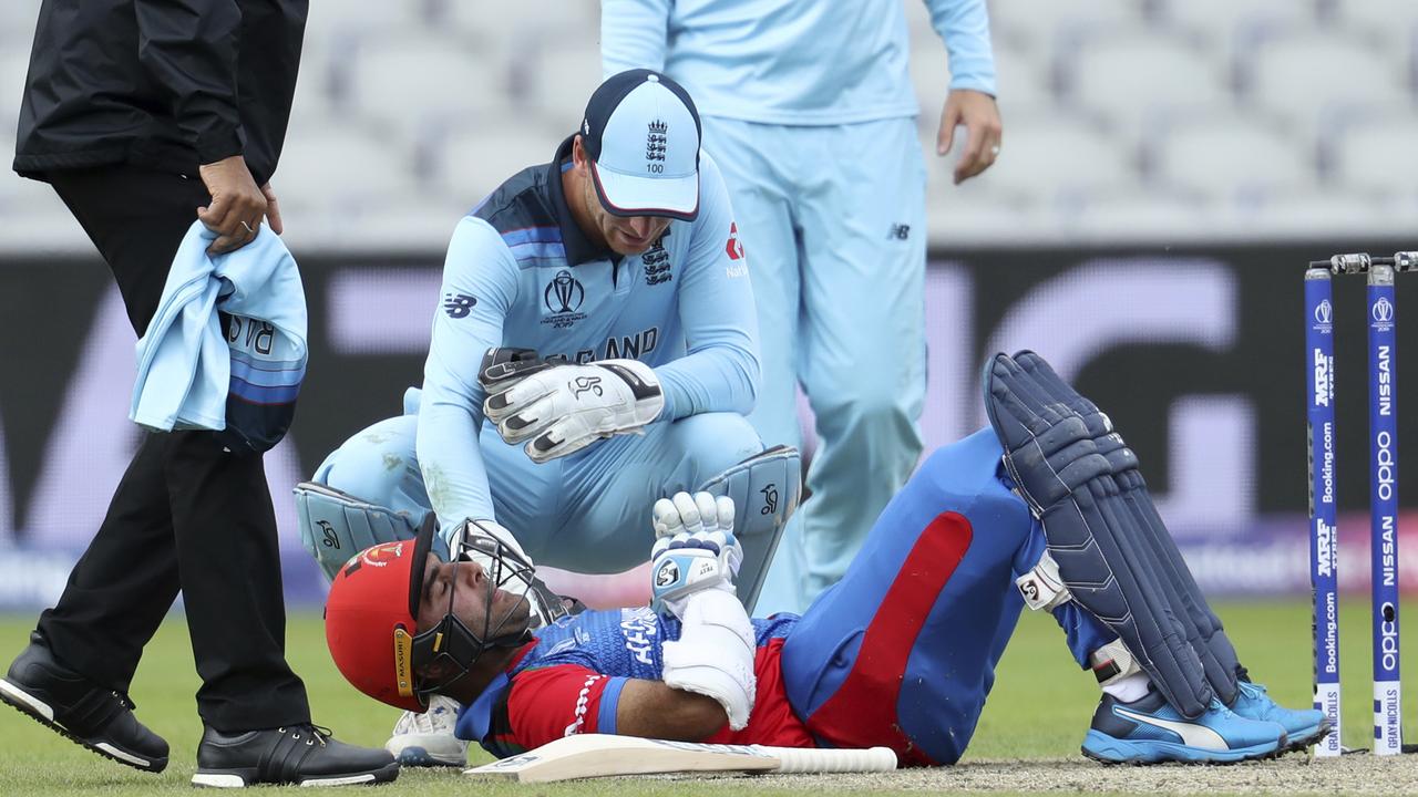 Cricket World Cup 2019 Backlash over scary moment, Hashmatullah