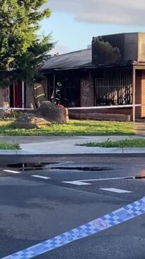 Meadow Heights milk bar burned to the ground