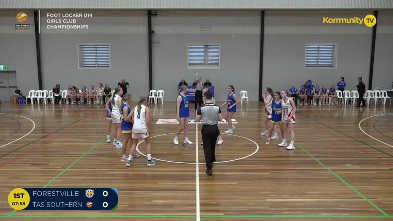 Replay: Forestville Eagles v Tasmania Southern Kangaroos (Girls) - 2024 Basketball Australia U14 Club Championships Day 1