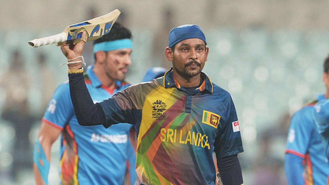 Sri Lanka's Tillakaratne Dilshan was one of four Sri Lankan legends caught up in an elaborate and bizarre cricket scam. AFP PHOTO