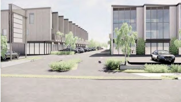 An image previewing the proposed development.