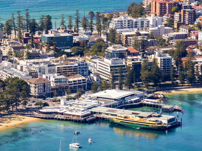 The long-tern leasehold of Manly Wharf was put up for sale on December 7, 2022, and is expected to attract offers over $80 million. Picture: CBRE