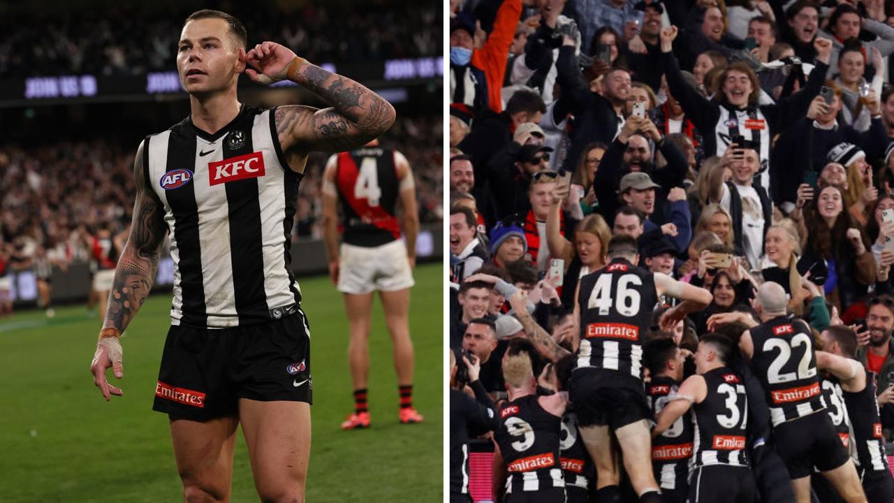 Collingwood recorded a famous win.