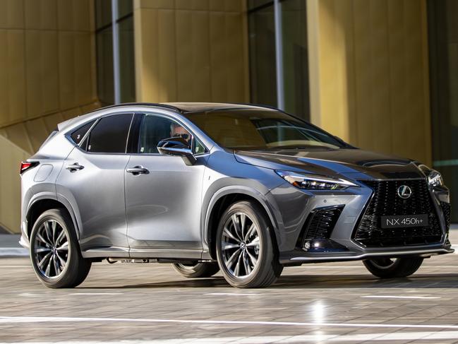 EMBARGO FOR TWAM 13 MAY 2023. FEE MAY APPLY. Lexus NX450h+ F Sport. Photo: Supplied