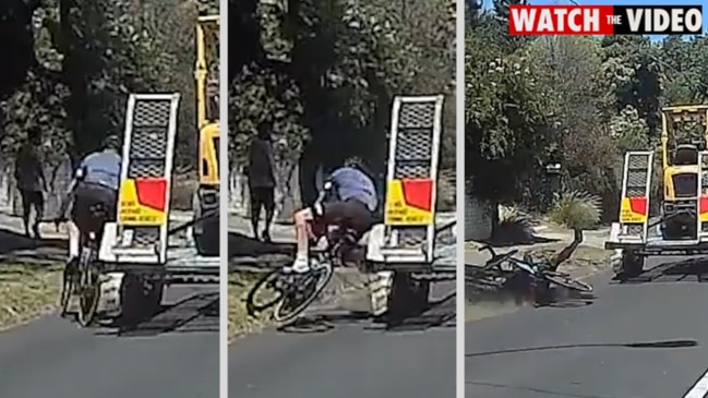 Glenn Archer’s truck hits cyclist