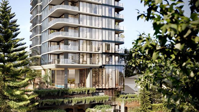 An artist’s impression of Amaya Broadbeach.