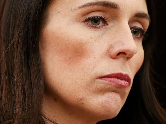 WELLINGTON, NEW ZEALAND - OCTOBER 20:  Labour leader and prime minister-elect, Jacinda Ardern, speaks to media during a post-caucus meeting press conference at Parliament on October 20, 2017 in Wellington, New Zealand. After weeks of negotiations, New Zealand First leader Winston Peters yesterday announced his party's plans to back a Labour-led government, making Jacinda Ardern New Zealand prime minister-elect.  (Photo by Hagen Hopkins/Getty Images)