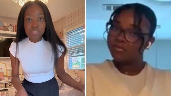 Job hunter booted from interview over outfit. Picture: TikTok