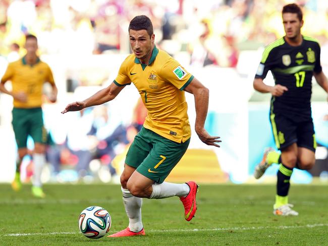 Mathew Leckie has continued his rise to the top after impressing in Brazil.