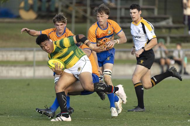AIC First XV rugby between hosts St Patrick's and visitors Ashgrove at Curlew Park, Sandgate, Wednesday, May 22, 2024 - Picture: Richard Walker