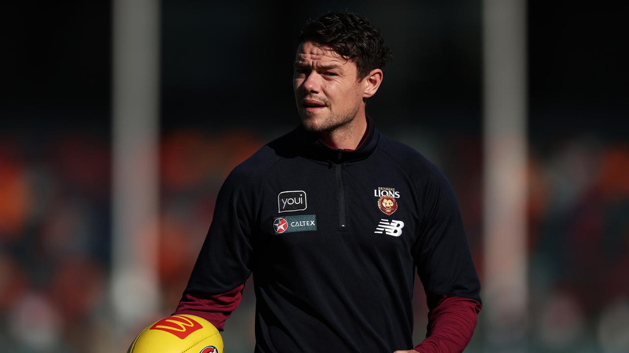 Did Lachie Neale purposefully collapse in an attempt to win a free kick? Picture: Getty Images