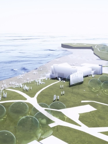 Concept image of the Torquay SLSC redevelopment. Picture: supplied