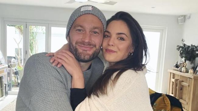 Tom Bellchambers and Olympia Valance. Pic: Instagram