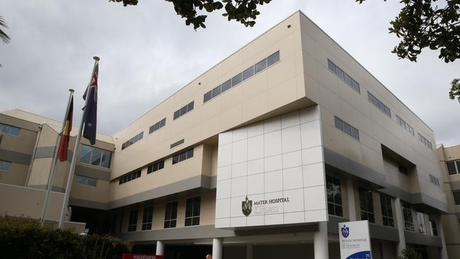 The Mater Hospital on Rocklands Road.