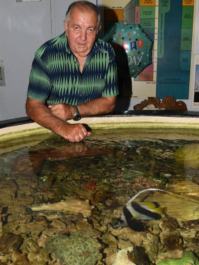 Indo Pacific Marine owner Jon Ostara at the facility. Picture: Katrina Bridgeford