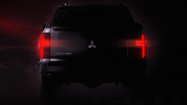 2023 Mitsubishi Triton teaser