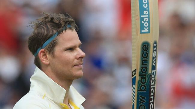 Steve Smith has an apparent weakness against left-arm spin. Picture: Lindsey Parnaby/AFP) /